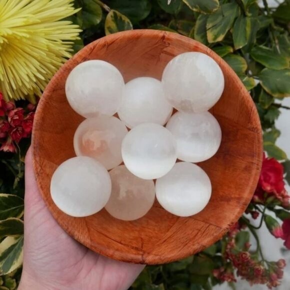 Selenite ✦ 14K Gold-Dipped Pendulum ✦ Crown Chakra Activation Spiritual Clarity - Picture 6 of 6